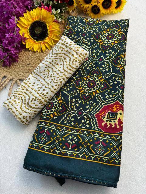 Tulsi pashmina silk Indian saree wholesalers in Mumbai